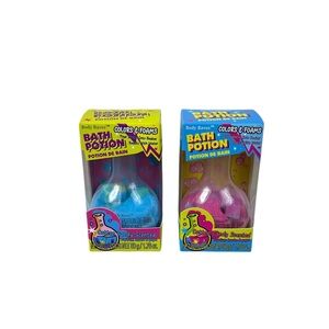 Bath Potion Set - Blue and Pink